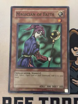Magician of Faith CP02-EN003 Super Rare Champion Pack 2 Yu-Gi-Oh! NM - Image 2
