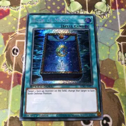 Yugioh Book of Moon SGX1-ENI15 Speed Duel Secret Rare 1st Ed NM - Image 1