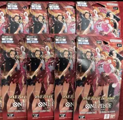 ONE PIECE Heroines EB-03 Lot 8x Sleeved Booster pack English Ships Today - Image 1