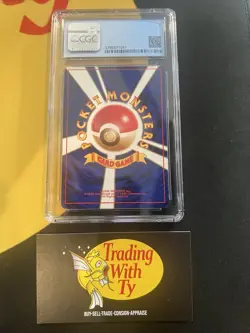 CGC 8 Dark Blastoise Japanese Team Rocket 9 Holo Pokemon Card OLD CGC BLUE LABEL - Image 2