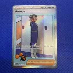 Amarys 170/131 Holo Special Illustration Rare Prismatic Evolutions Pokemon Card - Image 1