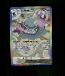 FAN-ART READ DESCRIPTION BELOW HOLO MUK Card MUK Pokemon Card p1 - Image 1
