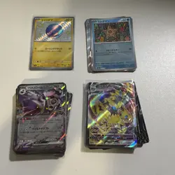 77x mixed bundle of japanese pokemon cards EX, V, PB'S ECT perfect for whatnot - Image 1