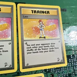 Lass 104/130 Base Set 2 Rare Trainer Pokemon Card WOTC Vintage Moderate Play 3 - Image 5