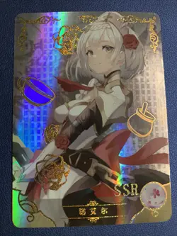 Noelle Genshin Impact SSR Foil Holo Goddess 10M02 Anime Waifu Card Girl Doujin - Image 1