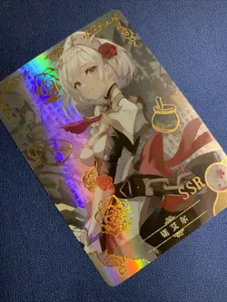 Noelle Genshin Impact SSR Foil Holo Goddess 10M02 Anime Waifu Card Girl Doujin - Image 4