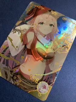 Yanfei Genshin Impact SSR Foil Holo Goddess 10M02 Anime Waifu Card Girl Doujin - Image 3