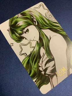 Lum Urusei Yatsura Hot Anime Doujin Gold Foil Holo Art Trading Card ACG Carddass - Image 4