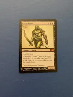 MTG Grave Titan: Core Set 2012 #98 – NM+ - Image 1