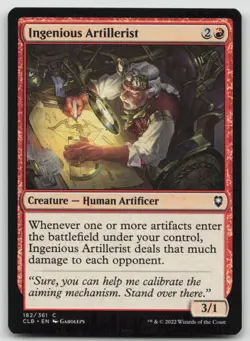 Ingenious Artillerist CLB #182 C Normal NM - Image 1