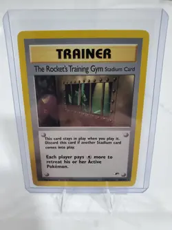 The Rocket's Training Gym 104/132 Gym Heroes Regular LP Pokemon TCG - Image 3