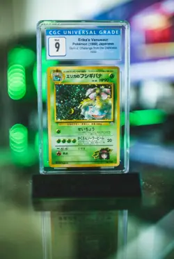 CGC 9 Erika's Venusaur Gym 2: Challenge from the Darkness Japanese Pokemon - Image 1