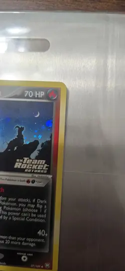 Dark Houndoom Ex Team Roclet Returns Pokemon TCG Reverse Holo 37/109 NM - Image 3