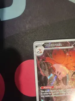 Pokemon TCG 2025 Volcarona Black Bolt Illustration Rare 100/086 - Image 5