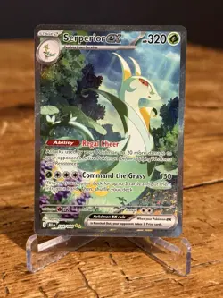 🔥Pokemon Serperior ex 164/086 Sv Black Bolt Holo Special Illustration Rare NM🔥 - Image 1