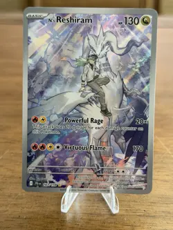 Pokemon TCG N's Reshiram 167/159 Journey Together JTG Illustration Rare - Image 1