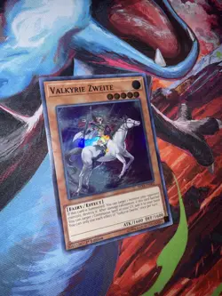 Yugioh Valkyrie Zweite SHVA-EN001 Shadows in Valhalla 1st Ed Nm - Image 1