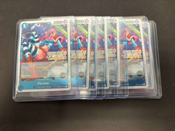 Lot (7) One Piece- Perona Judge Stamped - OP01-077- Alt Art Promo English $175 - Image 1