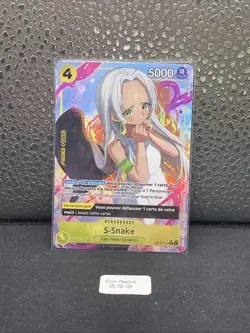 Carte One Piece S-Snake OP13-114 Rare Parallele Fr Neuf - Image 1