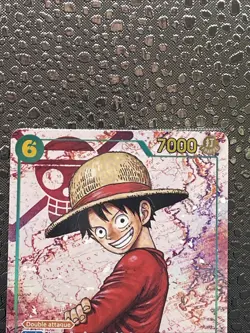 One Piece Card Game Carte Holo Monkey.D.Luffy OP13-118 Alt FR - Image 3