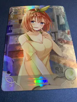 Yotsuba Nakano Quintuplets 53 Holo Doujin Goddess CCG TCG Anime Waifu Card Girl - Image 5