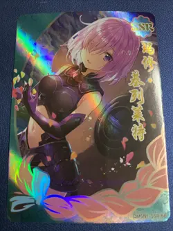 Mash Kyrielight Fate 66 Goddess Story Anime Swimsuit Waifu Card Girl Foil Doujin - Image 1