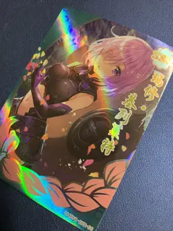 Mash Kyrielight Fate 66 Goddess Story Anime Swimsuit Waifu Card Girl Foil Doujin - Image 4