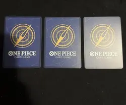 Bandai One Piece Card Game O-Nami Character Cards Lot of 3 English - Image 3
