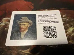 Pokemon Van Gogh Insert Card LP Genuine Promo Card (Does Not Include Pikachu) - Image 1