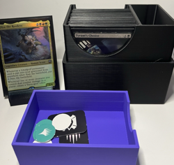 Player Built MTG Commander Deck - 109 Cards- w/Box w/Dice Tray, Disa the Restles - Image 1