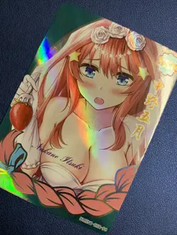 Itsuki Hot Quintuplets Goddess Story Anime Swimsuit Waifu Card Girl Foil Doujin - Image 4