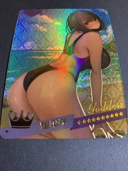 Kaede Takagaki Idol Hot Holo SLR 1 Swimsuit Goddess Waifu Card Girl Doujin Anime - Image 5
