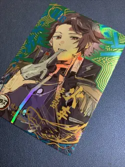 Tanjiro Kamado UR 23 Rare Demon Slayer Goddess TCG Card Holo Doujin Anime Foil - Image 3