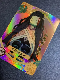 Nezuko Kamado R 142 Rare Demon Slayer Goddess TCG Card Holo Doujin Anime Foil - Image 3