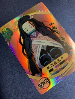 Nezuko Kamado R 142 Rare Demon Slayer Goddess TCG Card Holo Doujin Anime Foil - Image 4