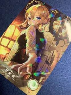 Ai Hayasaka Kaguya-sama 67 Foil Holo Doujin Goddess CCG TCG Anime Waifu Card Gir - Image 3