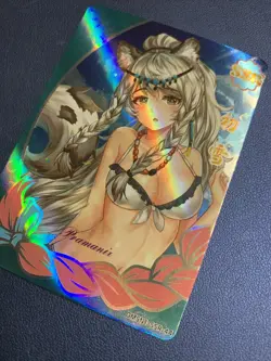 Pramanix Arknights Game SSR Goddess Anime Swimsuit Waifu Card Girl Foil Doujin - Image 4