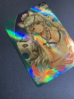Pramanix Arknights Game SSR Goddess Anime Swimsuit Waifu Card Girl Foil Doujin - Image 5