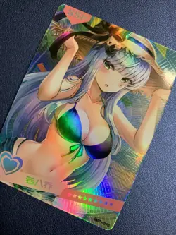 Tsubasa Gyakusou Hero Holo SSP 10 Swimsuit Goddess Waifu Card Girl Doujin Anime - Image 3