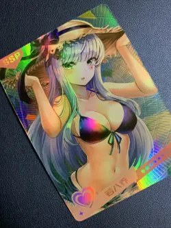 Tsubasa Gyakusou Hero Holo SSP 10 Swimsuit Goddess Waifu Card Girl Doujin Anime - Image 4
