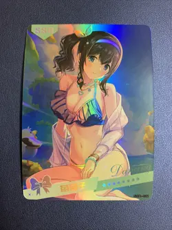 Fumika Sagisawa Love Holo SSR 21 Swimsuit Goddess Waifu Card Girl Doujin Anime - Image 1