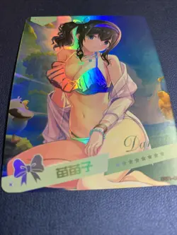 Fumika Sagisawa Love Holo SSR 21 Swimsuit Goddess Waifu Card Girl Doujin Anime - Image 5