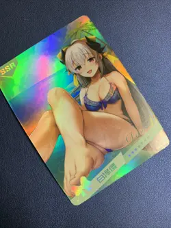 Kiyohime Lancer Fate Holo SSR 22 Swimsuit Goddess Waifu Card Girl Doujin Anime - Image 4