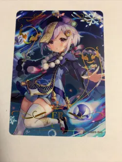 QiQi Genshin Impact Cute Foil FR Goddess CCG TCG 10M03-066 Anime Waifu Card Girl - Image 2
