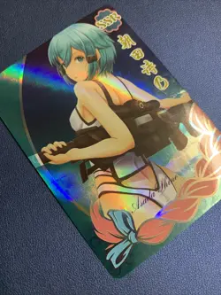 Shino Asada Sword Art SAO SSR Goddess Anime Swimsuit Waifu Card Girl Foil Doujin - Image 5