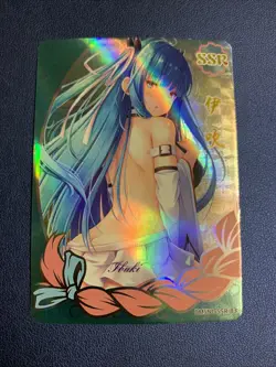 Ibuki Azur lane Hot 83 Goddess Story Anime Swimsuit Waifu Card Girl Foil Doujin - Image 1