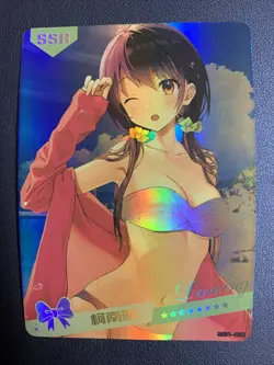Chizuru Ichinose Rent Holo SSR 20 Swimsuit Goddess Waifu Card Girl Doujin Anime - Image 1