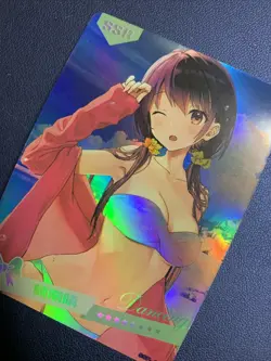 Chizuru Ichinose Rent Holo SSR 20 Swimsuit Goddess Waifu Card Girl Doujin Anime - Image 3