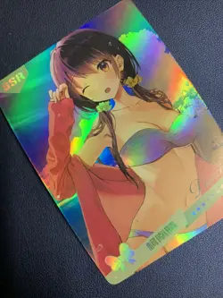 Chizuru Ichinose Rent Holo SSR 20 Swimsuit Goddess Waifu Card Girl Doujin Anime - Image 4