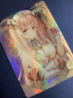 HMS Perseus Azur Lane SR 47 Holo Doujin Goddess CCG TCG Anime Waifu Card Girl - Image 4